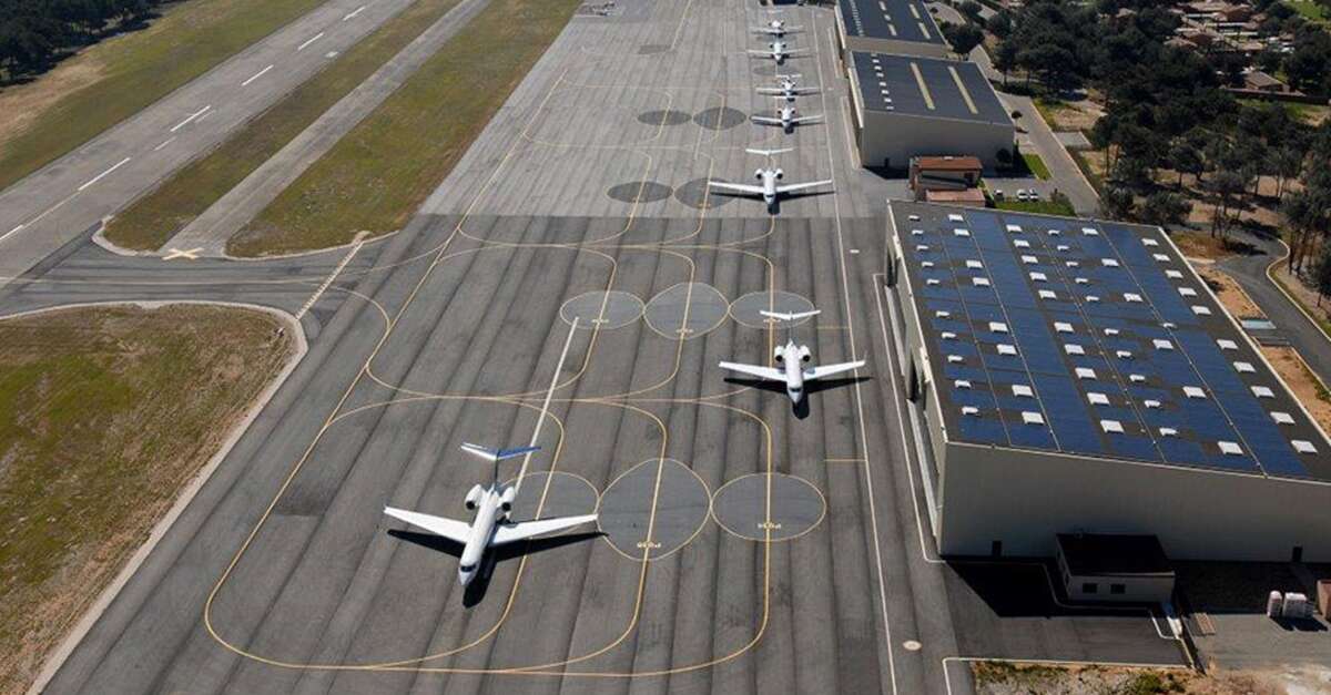 Affichage des vols de l'aéroport du Castellet